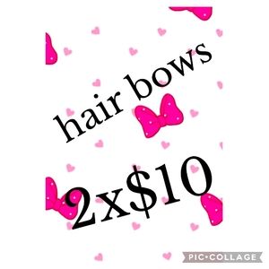 Hair bows